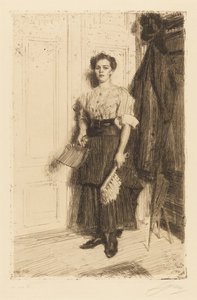 The Cleaning Woman by Anders Zorn