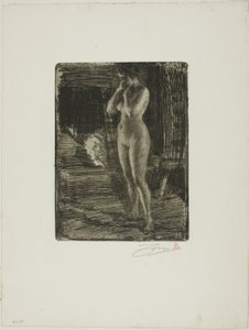 The First Pose by Anders Leonard Zorn