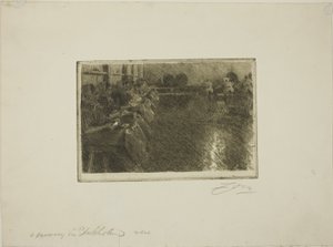 The Large Brewery by Anders Leonard Zorn