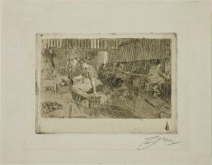 The Little Brewery by Anders Leonard Zorn