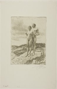 The Two by Anders Leonard Zorn