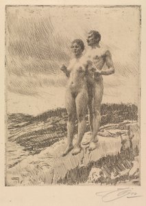 The Two by Anders Leonard Zorn