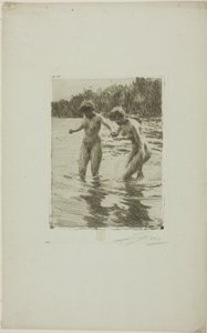 Two Bathers