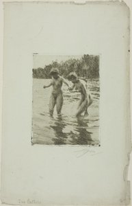 Two Bathers