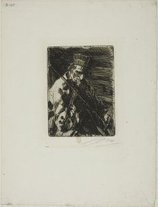 Village Violinist by Anders Leonard Zorn