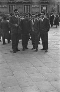 Four Friends at Rest in Crotone by Ando Gilardi