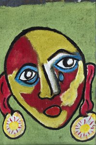 Outrage: Tearful Face by Ando Gilardi