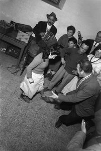 People Dancing and Playing Traditional Music from Umbria, Italy, c.1958