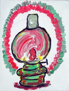 Red Light Lamp