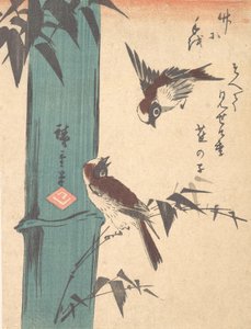 Bamboo and Sparrows