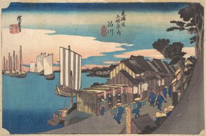 Daybreak at Shinagawa by Ando Hiroshige