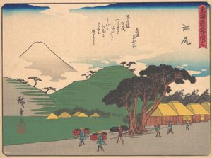 Ejiri, from the Series The Fifty-three Stations of the Tokaido Road by Ando Hiroshige