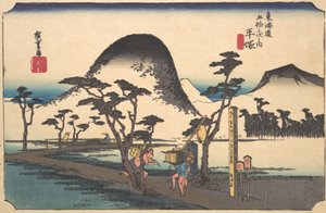 Hiratsuka, Nawate Do by Ando Hiroshige