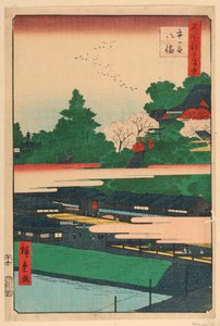 Ichigaya Hachiman from the Series 100 Views of Edo by Ando Hiroshige