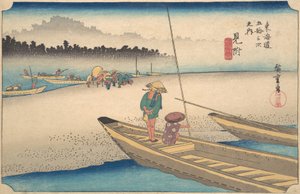 Mitsukei Tenryugawa by Ando Hiroshige