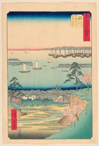 Shinagawa from the series 53 Stations of Tokaido