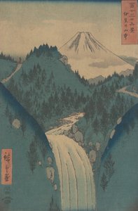 View of Fuji san from the Mountains in the Province of Izu, 1858