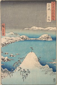 Winter View of Shimasaku in the Province of Iki