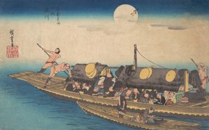Yodogawa by Ando Hiroshige