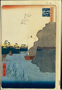 One Hundred Famous Views of Edo: Scattered Pines on the Tone River
