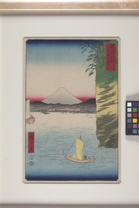 Cherry Blossoms at Honmoku, Musashi Province