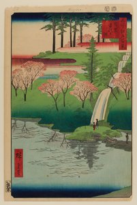 Chiyogaike Pond, Meguro by Ando or Utagawa Hiroshige