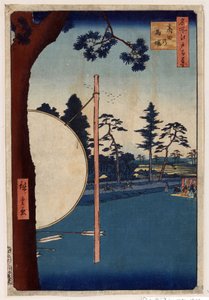 The Horse Track at Takata (One Hundred Famous Views of Edo) by Ando or Utagawa Hiroshige
