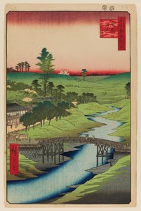 Furukawa River, Hiroo by Ando or Utagawa Hiroshige