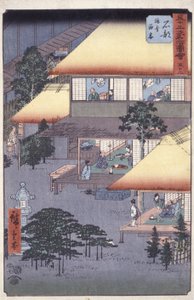 Ishibe by Ando or Utagawa Hiroshige
