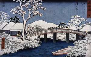 Japanese landscape by Hiroshige the Younger (Utagawa Hiroshige)