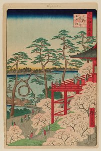 Kiyomizu Hall and Shinobazu Pond at Ueno