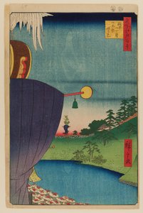 Sanno Festival Procession at Kojimachi l-Chome by Ando or Utagawa Hiroshige