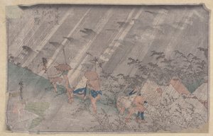 Shono by Ando or Utagawa Hiroshige