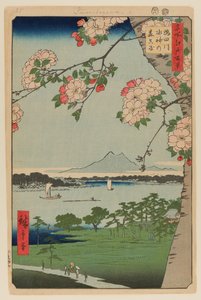 Suijin Shrine and Massaki on the Sumida River