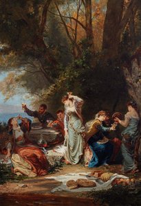 A Party in the Countryside by André Charles Voillemot