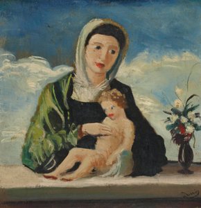 The Virgin and Child (After Bellini) by Andre Derain
