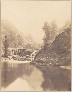 Landscape with Waterfall by André Giroux