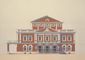 Finnish National Opera House, Helsinki, Finland by Andras Kaldor