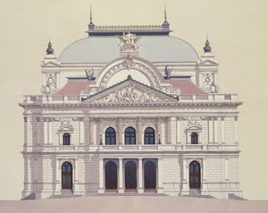 Mahen Theatre, Janacek Opera House by Andras Kaldor