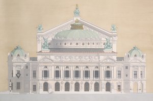 Opera Garnier, Paris, France by Andras Kaldor