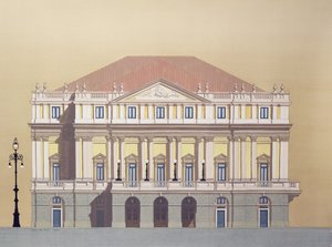 Teatro alla Scala, Milan, Italy by Andras Kaldor