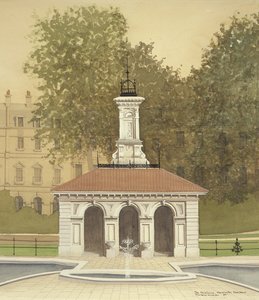The Fountain, Kensington Gardens, London by Andras Kaldor