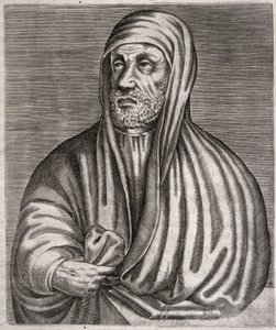 Portrait of Abu Ali al-Husain ibn Abdallah ibn Sina called Avicenna by Andre (after) Thevet