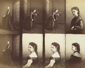 Amelie and Elise Gitteri, 1866