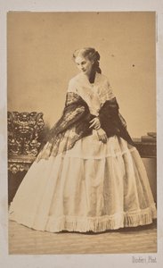 Duchess Sofia de Morny, née Countess Trubetskaya by Andre Adolphe Eugene Disderi