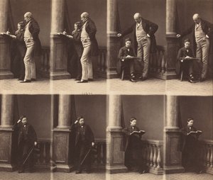 Monsieur Jadin and Son by Andre Adolphe Eugene Disderi