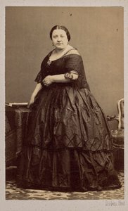 Portrait of the Opera Singer Marietta Alboni 1826-1894, 1862