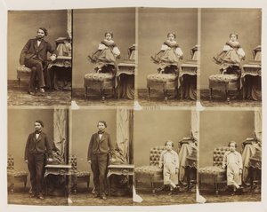 Portraits Sitting: Dr. Magnan and His Son and Daughter, c.1861