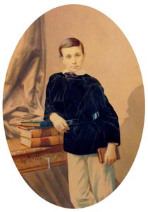 Prince Albert I of Monaco, c.1860 by Andre Adolphe Eugene Disderi