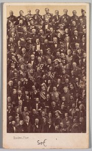 Untitled (French Military Heroes and Political Leaders) by Andre Adolphe Eugene Disderi